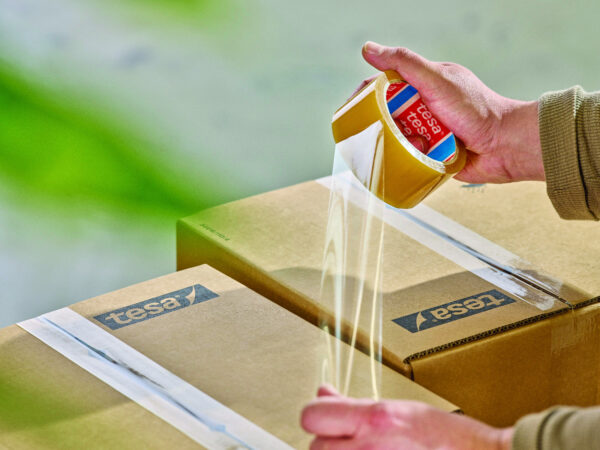 Nastro da imballoa base biologica, per applicazioni medio-pesante (15/30 kg) tesa 60400 Bio & Strong mm 50 x 66 m - immagine 6