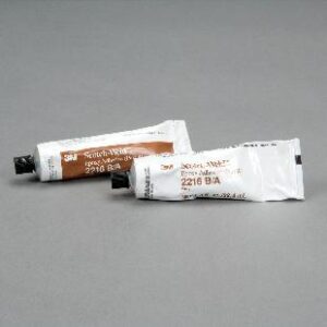Adesivo epossidico strutturale bicomponente 3M 2216 B/A Kit 2 TUBI 59 ml colore grigio per uso interno ed esterno