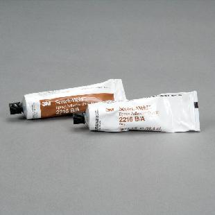 Adesivo epossidico strutturale bicomponente 3M 2216 B/A Kit 2 TUBI 59 ml colore grigio per uso interno ed esterno