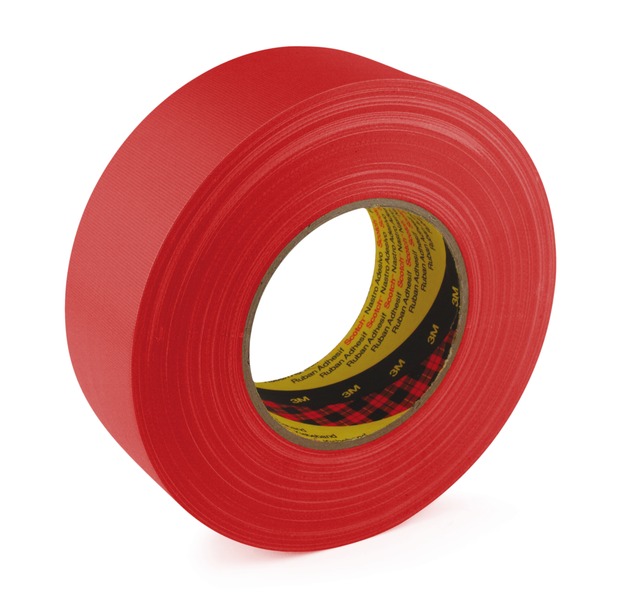 Nastro adesivo ad alta resistenza 3M 389 100mm x 50 m colore rosso
