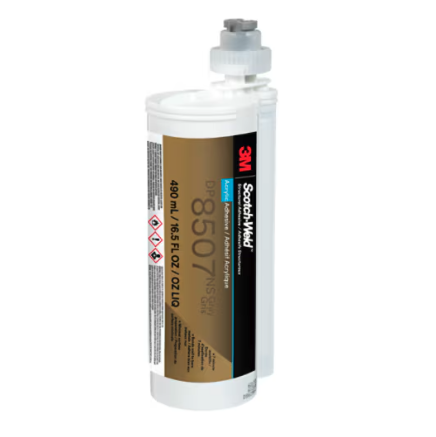 3M Scotch‑Weld DP8407NS Two‑Component Acrylic Structural Adhesive, 490 ml cartridge, 10:1 ratio, grey, metal bonding