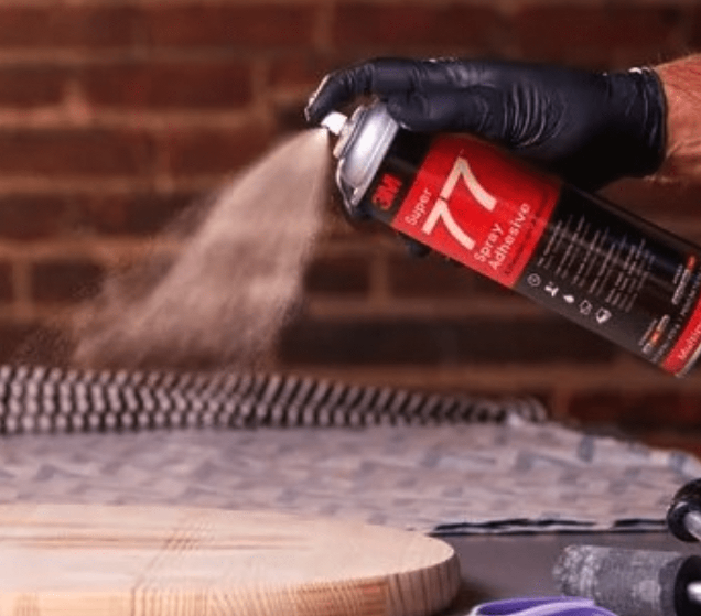 3M Super 77 adesivo spray trasparente a presa rapida bombola da 500 ml 2 3M Super 77 adesivo spray trasparente a presa rapida bombola da 500 ml - immagine 2