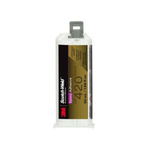 Adesivo bicomponente 3M DP420 elevate prestazione per metalli cartuccia da 50 ml colore nero