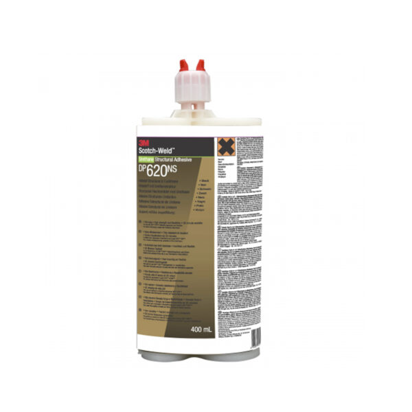 Adesivo poliuretanico flessibile polivalente 3M DP620NS colore nero da 400 ml