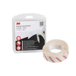 Fissaggio richiudibile 3M SJ352B Hook & Loop 25 mm x 1.25 m colore bianco
