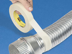 3M Glass Cloth Tape 361 White - 19 mm x 55 m - Image 3
