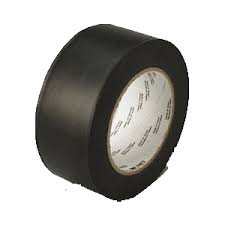 3M 2903 ex 3903i adhesive vinyl cloth tape - 50 mm x 50 m - black color - Image 2