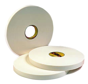 Nastro in schiuma polietilenica 3M 9536W 19 mm x 66 m spessore 1 mm bianco