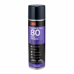 Adesivo 3m spray 80 per metalli vinili e gomme bomboletta 500 ml