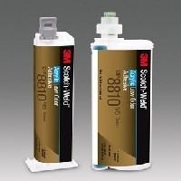 Adesivo 3M acrilico verde bicomponente inodore per plastiche e metalli DP8810NS cartuccia da 45 ml