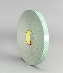 Nastro biadesivo in schiuma poliuretanica  3M 4032 12 mm x 66 m - 0,8 mm colore bianca