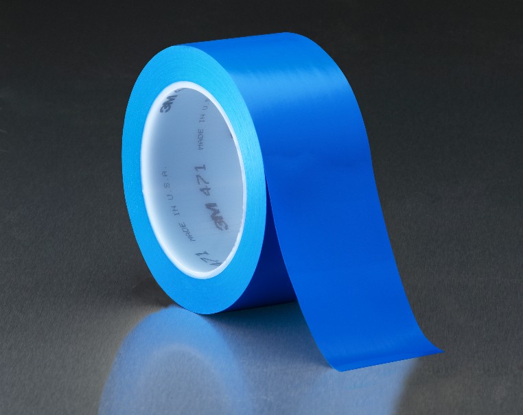 Vinyl Tape 3M 471 blue, 5.2 mil (0.13 mm) 38 mm x 33 m