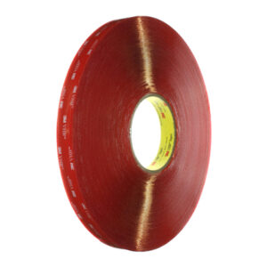 Nastro biadesivo alta tenuta 3M VHB 4905F 25 mm x 66 m - 0,5 mm - trasparente  - liner plastico