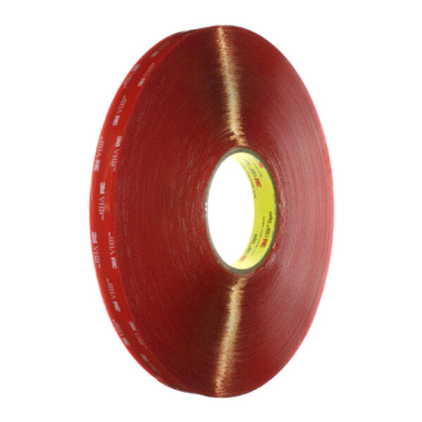 Nastro biadesivo alta tenuta 3M VHB 4905F 25 mm x 66 m - 0,5 mm - trasparente  - liner plastico