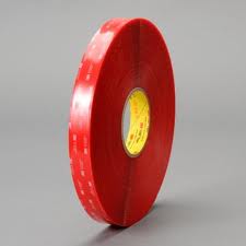 Nastro biadesivo trasparente 3M VHB 4915F 19 mm x 25 m - 1,5 mm