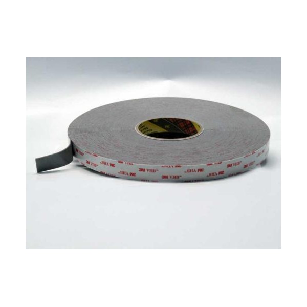 Biadesivo alta tenuta conformabile 3M VHB 4941P 20 mm x 33 m x 1,1 mm colore grigio