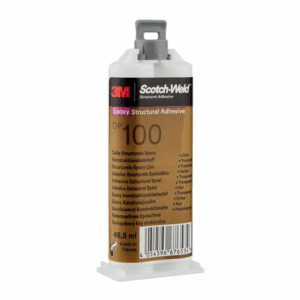 Adesivo strutturale bicomponente 3M Scotch Weld DP100 epossidico ultra rapido cartuccia 48.5 ml trasparente