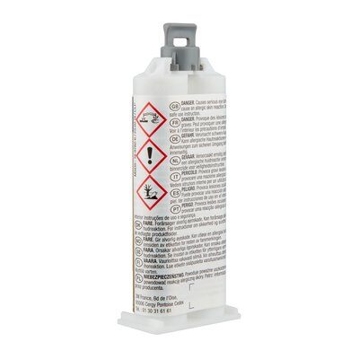 Adesivo strutturale bicomponente 3M Scotch Weld DP110 ecpossidicocartuccia da 48,5 ml trasparente - immagine 2