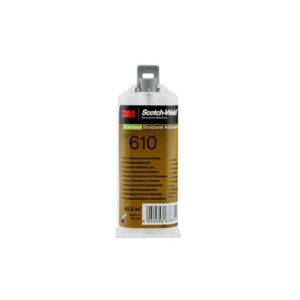 Adesivo strutturale bicomponente 3M Scotch Weld DP610 poliuretanico polivalente cartuccia da 50 ml trasparente