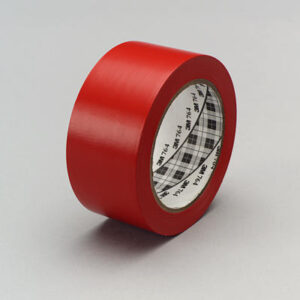 General Purpose Vinyl Tape 3M 764 i color red plastic core, 50 mm x 33 m