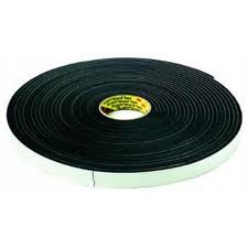 Nastro biadesivo in schiuma polietilenica 3m 9508BF 1500 mm x 66 m 0,8 mm nero