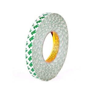 Nastro biadesivo ad alte prestazioni 3M 9087 12 mm x 50 m x 0,26 mm supporto pvc colore bianco