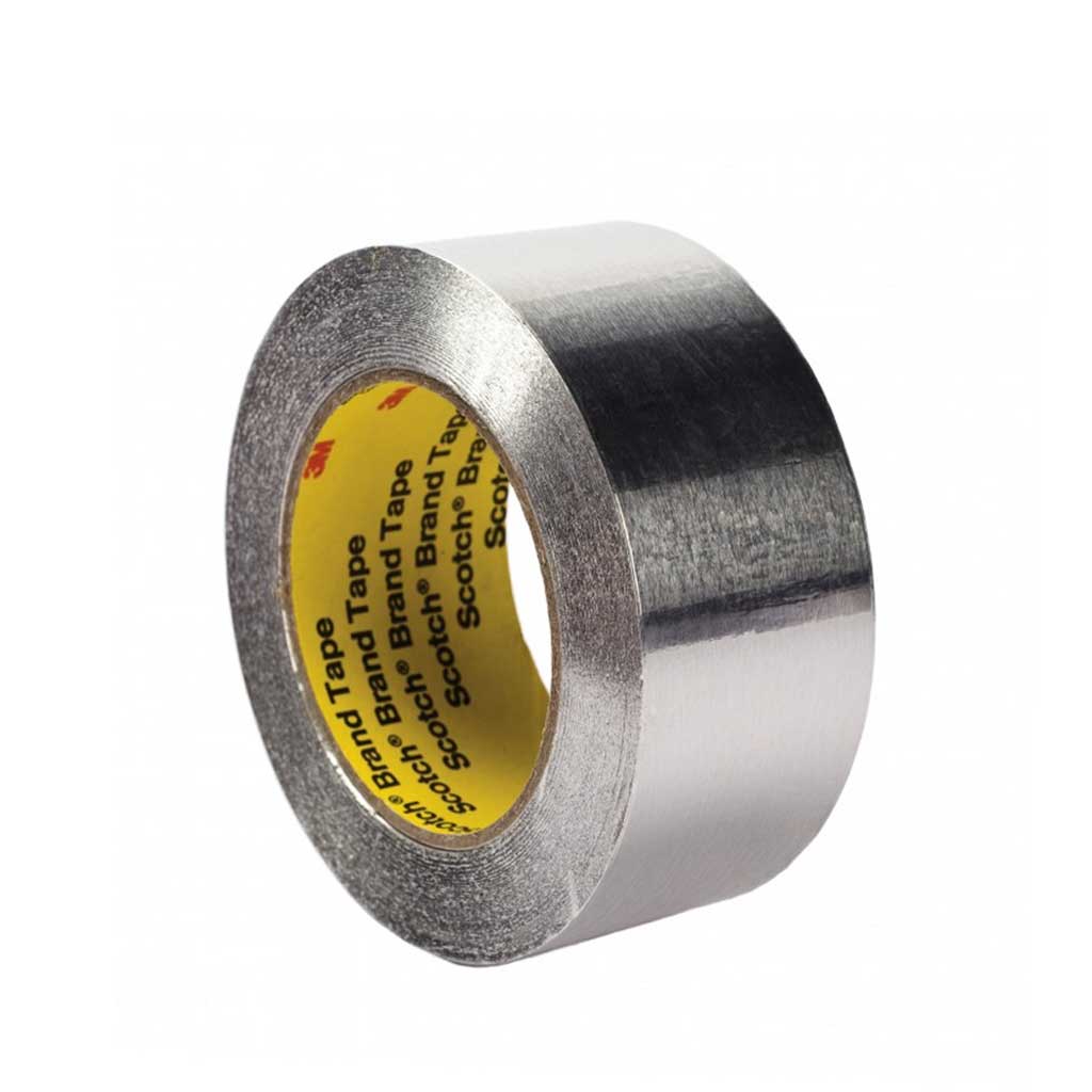 Nastro alluminio adesivo 3M 425 formato 150 mm x 55 m spessore 0,13 mm con adesivo acrilico