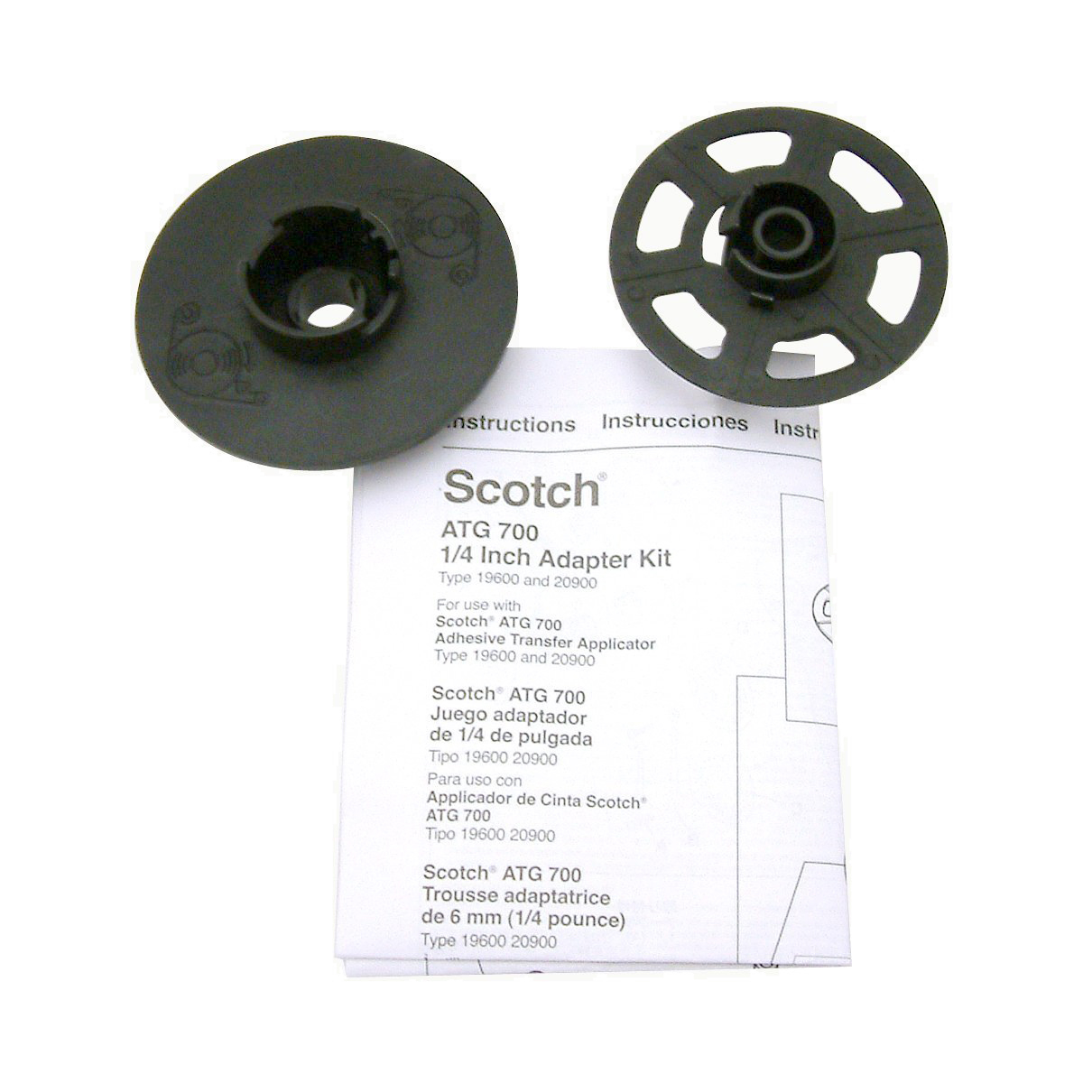 Adattatore per dispenser biadesivi transfer 3M ATG 700 per rotoli da 6 mm - immagine 2