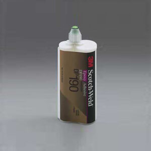 Adesivo strutturale bicomponente 3M Scotch Weld DP190 epossidico cartuccia da 400 ml colore grigio