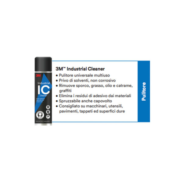 Pulitore industriale 3M industrial cleaner bombola spray da 500 ml - immagine 2