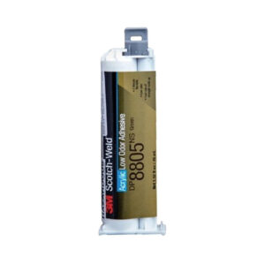Adesivo strutturale bicomponente 3M Scotch Weld DP8805NS acrilico cartuccia da 45 ml colore verde inodore per plastiche e metalli