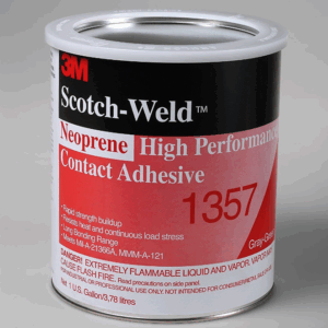 Adesivo a contatto neoprenico ad elevattissime prestazioni 3M 1357 Scotch weld latta da 1 litro