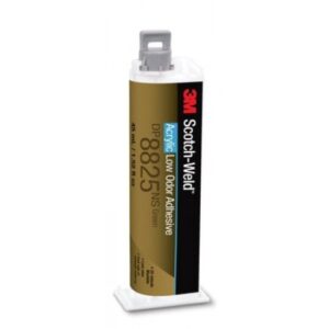 Adesivo 3M acrilico verde bicomponente inodore per plastiche e metalli DP8825NS cartuccia da 45 ml