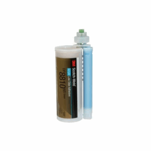 Adesivo strutturale bicomponente 3M Scotch Weld DP8810NS acrilico cartuccia da 490 ml colore verde inodore per plastiche e metalli rapporto 10:1