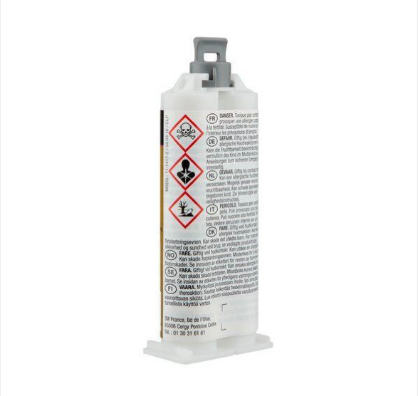 Adesivo strutturale bicomponente 3M Scotch Weld DP270 espossidico cartucce da 48,5 ml trasparente - immagine 2