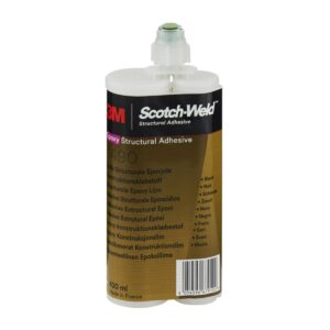Adesivo strutturale bicomponente 3M Scotch Weld DP490 epossidico ad elevate prestazioni per metalli, compositi 400 ml tissotropico