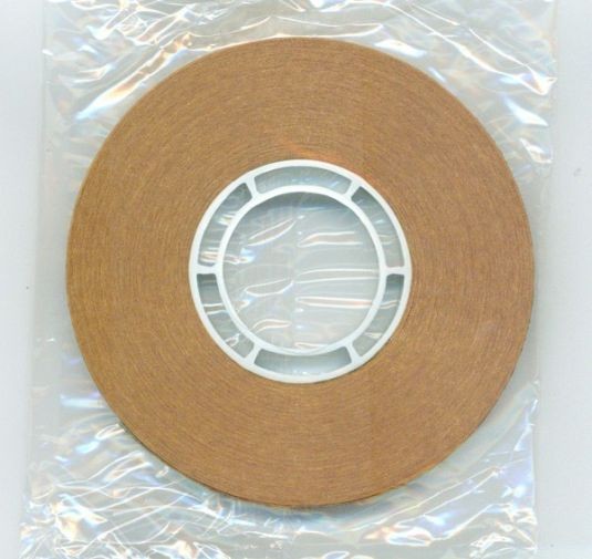 Double sided reverse wound transfer tape repositionable HO 9121 R 12 mm x 50 m x 0.25 mm