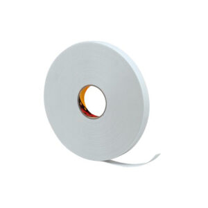Nastro biadesivo in schiuma polietilenica bianca 3M 9528W 25 mm x 66 mt. - 0,8 mm - bianco