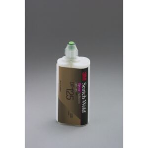Adesivo strutturale bicomponente 3M Scotch Weld  DP125 epossidico cartucce da 400 ml colore  grigio per metalli e plastiche