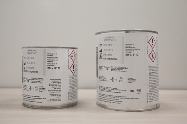 3M 9323 B/A adesivo strutturale epossidico ad elevatissime prestazioni kit da due latte da 1 litro - immagine 2