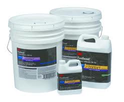 Adesivo a base acquosa bicomponente 3M Scotch Weld 2000 fastbond Attivatore 3 latte da 2 litri