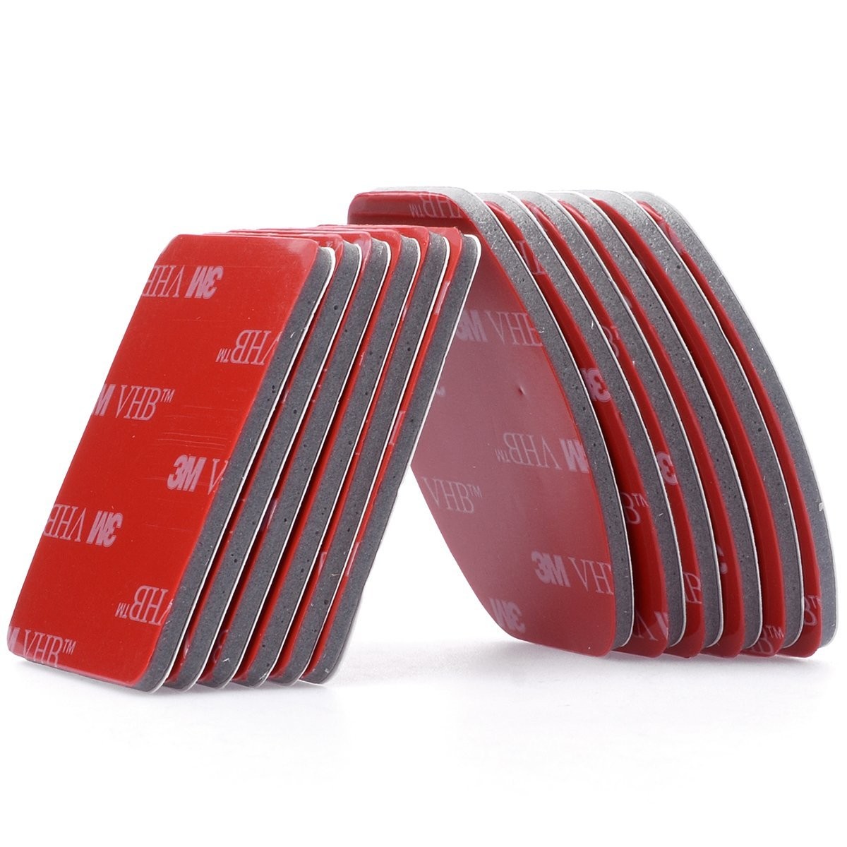 Fustellato biadesivo in schiuma acrilica 3M VHB 5925F 50 mm x 50 mm x 0,64 mm conf da 650 pz - immagine 3