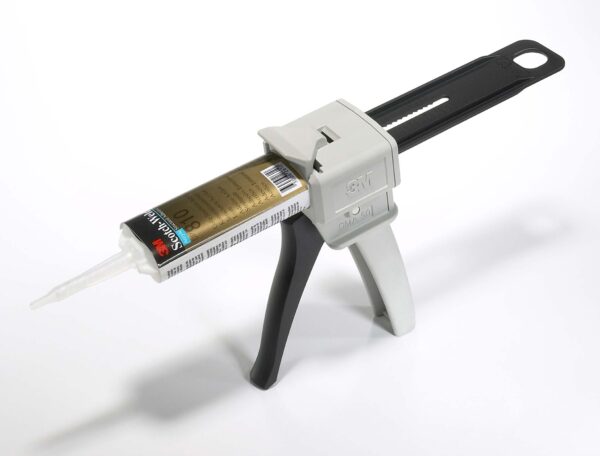 Adesivo strutturale bicomponente 3M Scotch Weld 3M DP410 epossidico cartucce da 50 ml colore bianco panna - immagine 3