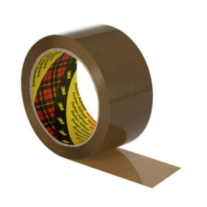 Nastro adesivo da imballaggio 3M 371 scotch in polipropilene 50 mm x 66 m hot melt avana