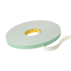 Biadesivo in schiuma poliuretanica 3M 4026 25 mm x 33 m spessore 1,6 mm colore bianco