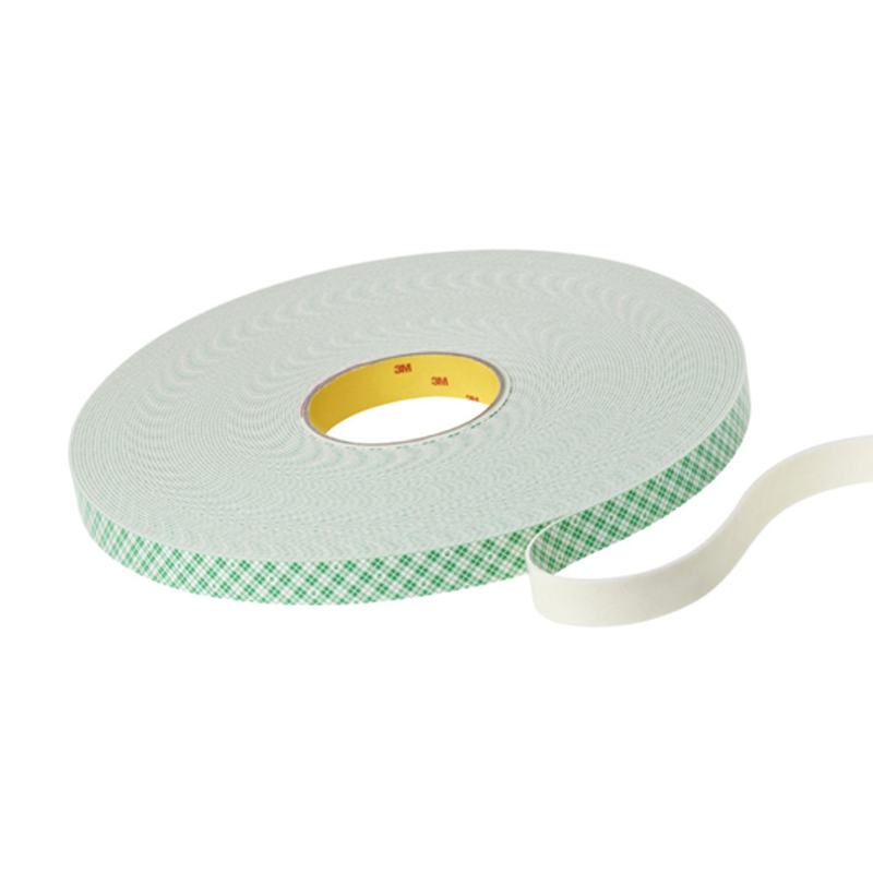 Biadesivo in schiuma poliuretanica 3M 4026 6 mm x 33 m spessore 1,6 mm colore bianco 1 Biadesivo in schiuma poliuretanica 3M 4026 6 mm x 33 m spessore 1,6 mm colore bianco