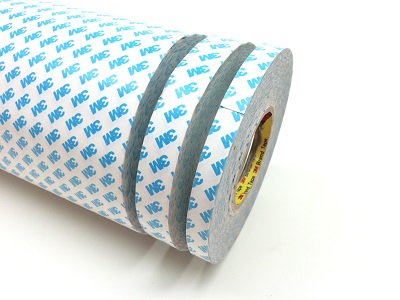Nastro biadesivo acrilico in tessuto non tessuto TNT 3M 90080 19 mm x 50 m x 0,16 mm