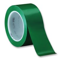 Vinyl Tape 3M 471 - 50mm x 33 m - color green, 5.2 mil (0.13 mm)