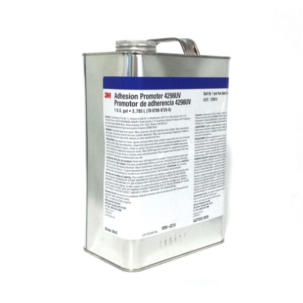 Primer promotore di adesione 3M 4298 UV 1 gallone da 3,785 l per materie plastiche PE - PP - EPDM - immagine 2