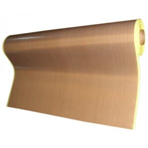 Nastro adesivo siliconico antiaderente e antifrizione PTFE/GLASS ADESIVO 38 mm x 30 mt x 0,15 mm
